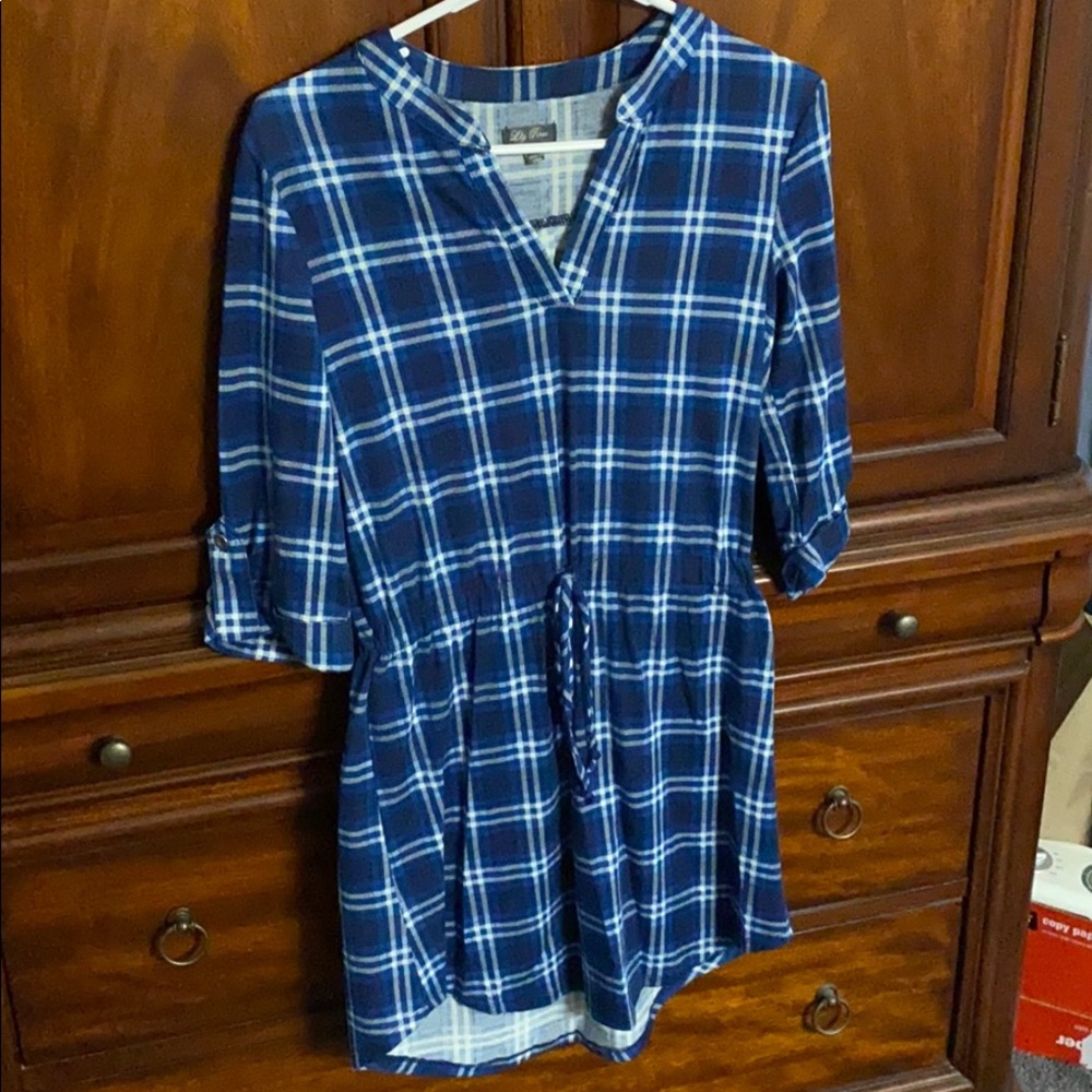 Plaid dress